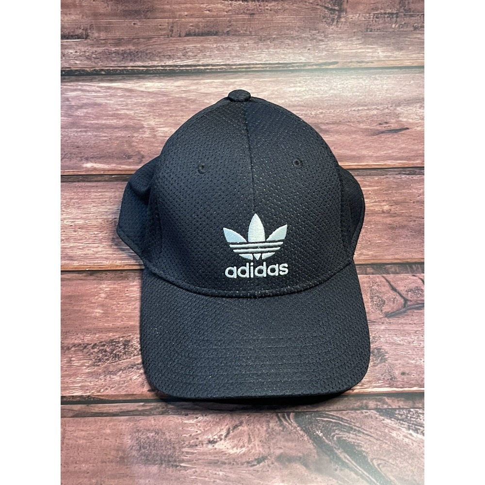 Adidas Stretch Fit Hat Cap Small / Medium Black